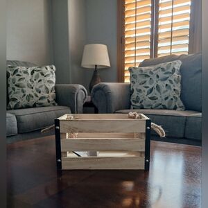 NWT Paulownia Wood Crate
